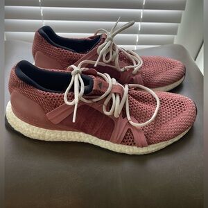 Adidas by Stella McCartney- Women's Rose Pink Knit Sneakers